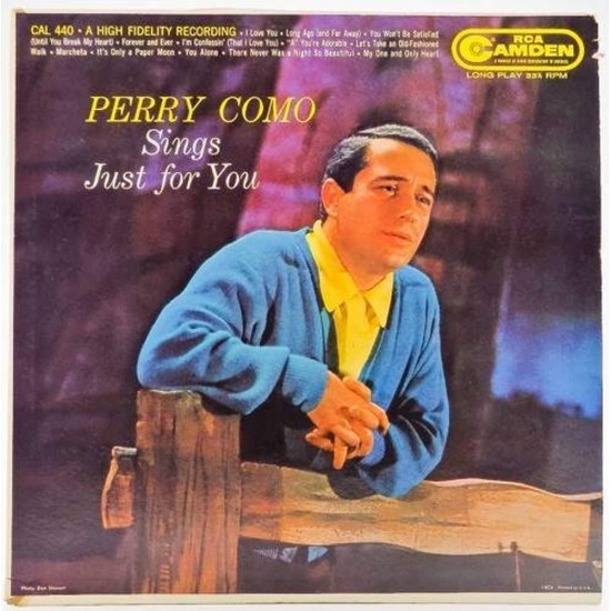 Пластинка Perry Como Sing just for you